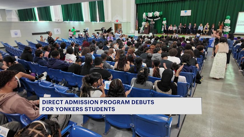 Video thumbnail for Yonkers School District unveils new 'Yonkers Promise' college consortium
