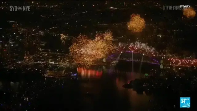 Video thumbnail for World welcomes 2026, from Australia to New Zealand