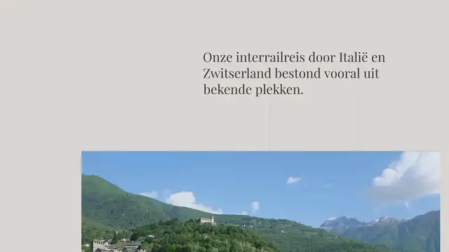Video thumbnail for Bellinzona; drie kastelen op de werelderfgoedlijst