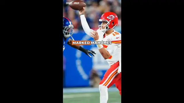 'Video thumbnail for Mahomes Breaks Peyton Manning Record'