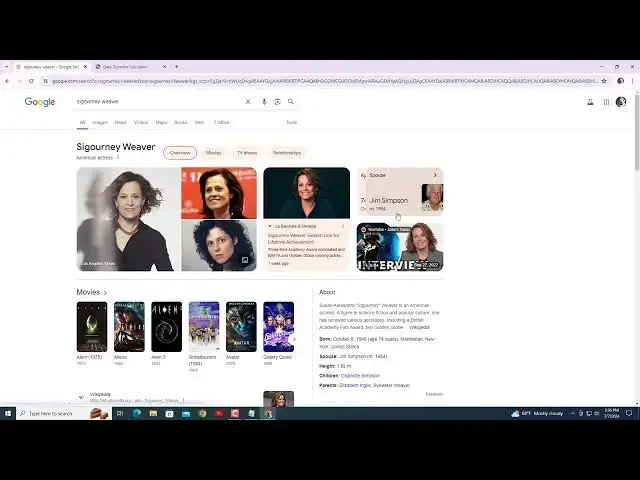 Video thumbnail for sigourney Weaver Age Calculator https://movrq.com/agecalculator/