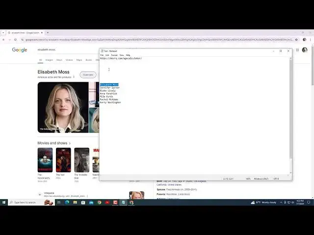 Video thumbnail for Elisabeth Moss Age Calculator https://movrq.com/agecalculator/