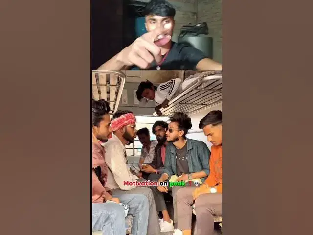 Video thumbnail for train mein bechate hue Aryan Kelvin. #youtube #funny #comedy #post #sort #video