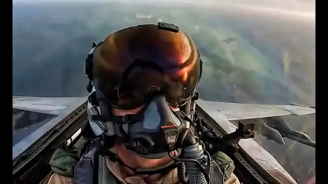 'Video thumbnail for Marines Machine Guns • B52 Bomber • F/A-18E Escort For B-1B'