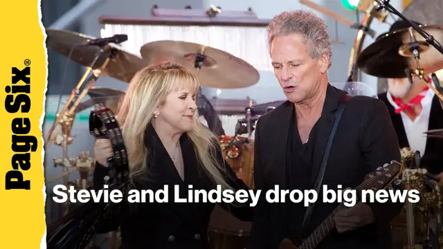 'Video thumbnail for Stevie Nicks and Lindsey Buckingham drop surprise news after mysterious social media teases'