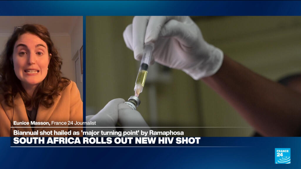 Video thumbnail for South Africa rolls out new preventive HIV shot in 'major turning point'