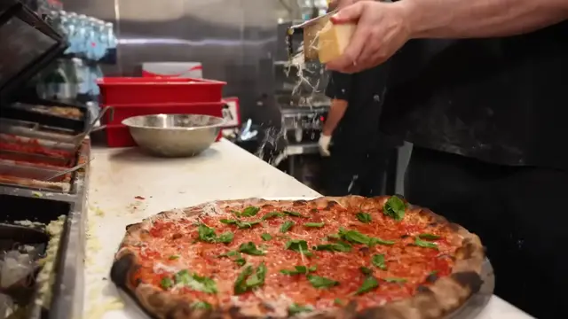 Video thumbnail for The Best Pizza in New York City! (1080p 24fps)