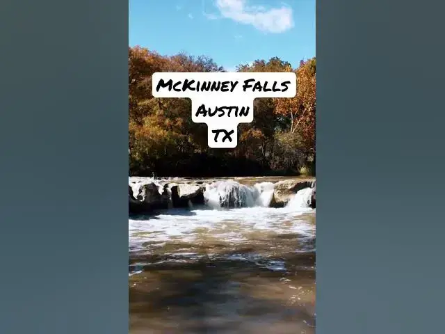 Video thumbnail for Waterfall near Austin and great vibes all around