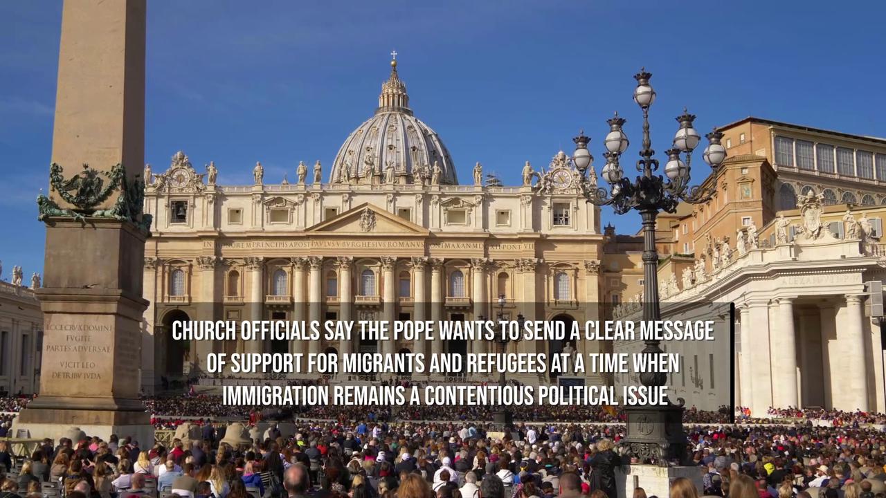 Video thumbnail for Pope Leo's Spain Visit to Highlight Migration and Social Justice.
