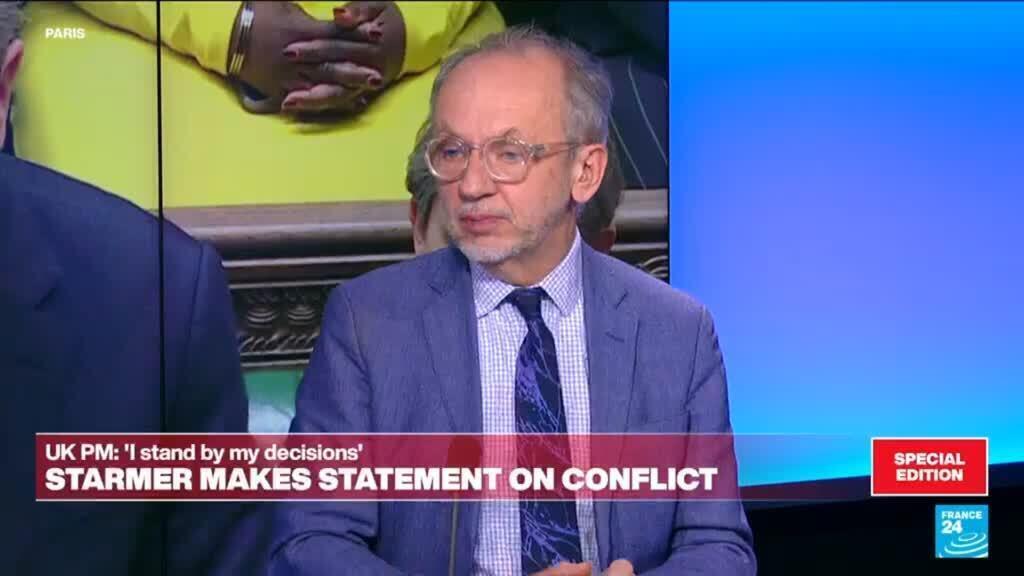 Video thumbnail for "There is a universal feeling the UK shouldn't get involved in Iran"