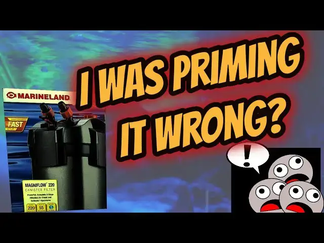 Video thumbnail for The easier way of priming the Marineland Magnaflow 220 Canister Filter plus cleaning