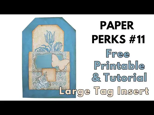 Video thumbnail for Paper Perks #11 - Large Tag Insert