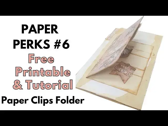 Video thumbnail for Paper Perks #6 - Paper Clips Folder