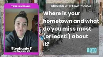 Video thumbnail for Stephanie misses good, cheap food in Los Angeles. There's nothing yummier!