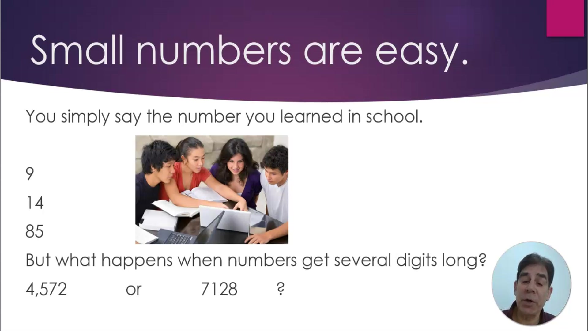 Video thumbnail for Talking about American Numbers and Prices