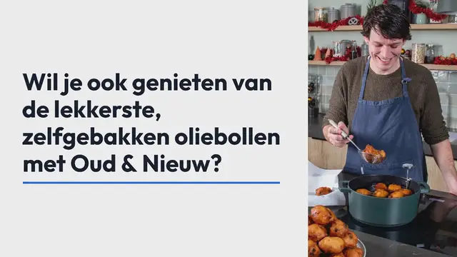 Video thumbnail for De lekkerste oliebollen bakken – recept