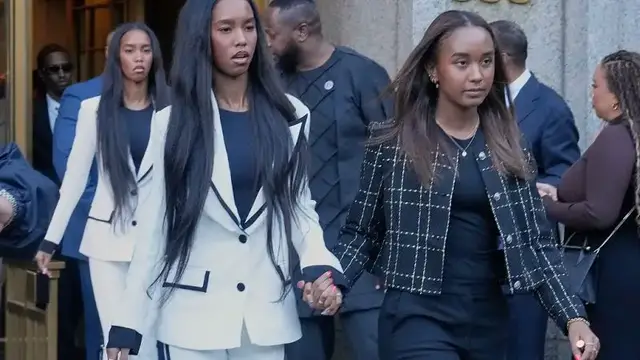 'Video thumbnail for Hip-hop mogul "Diddy" Combs sentenced to over four years in prison'