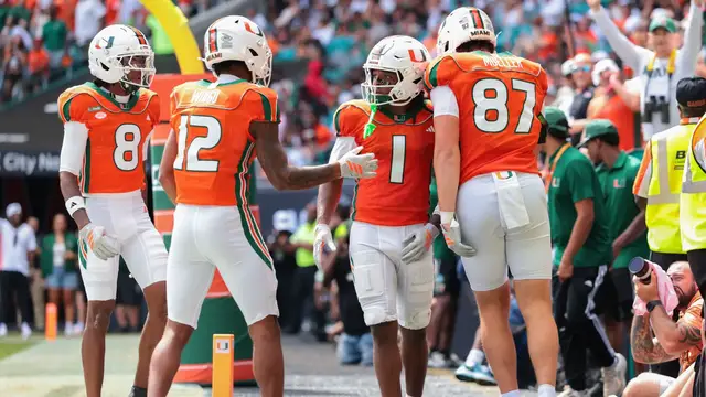 Video thumbnail for Is No. 1 Miami Really College Football's Best Team?