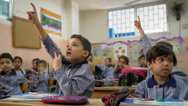 'Video thumbnail for Lebanese children return to school as Israeli attacks continue despite ceasefire'