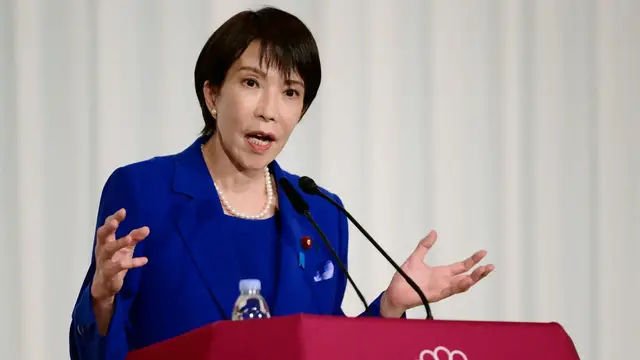 'Video thumbnail for Japan's ruling LDP elects new leader: Takaichi to be Japan's first female prime minister'