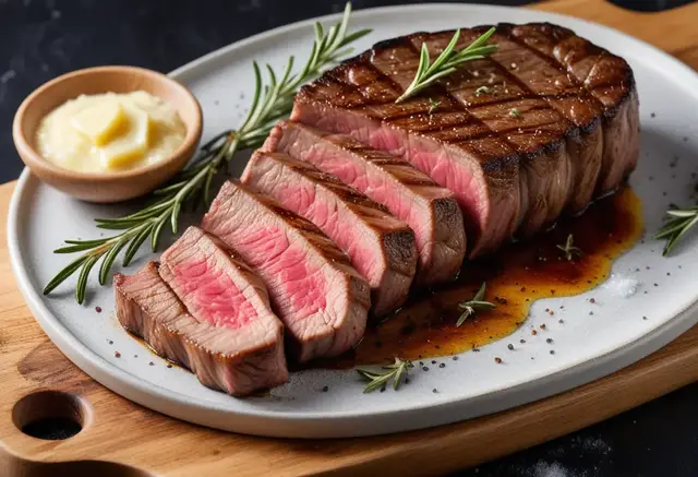 Video thumbnail for New York Strip Steak Recipe