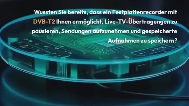 Video thumbnail for Festplattenrecorder mit DVB-T2 Test 2024