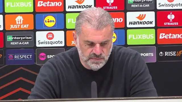 Video thumbnail for WATCH: Ange Postecoglou press conference after Tottenham beat Bodo/Glimt in Europa League