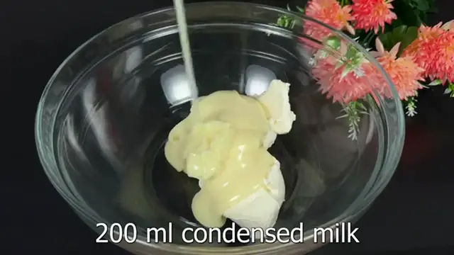 'Video thumbnail for Whip Condensed Milk with Peaches – Best No-Bake Italian Dessert!'