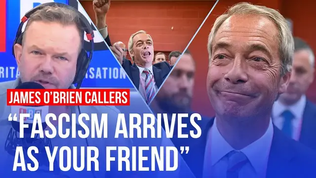 Video thumbnail for 'How does Nigel Farage get away with it?' | James O'Brien callers
