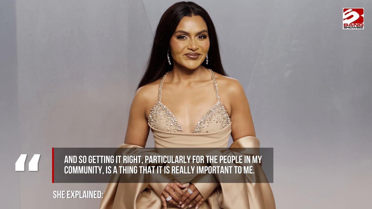 Video thumbnail for Mindy Kaling feels 'scrutinised' by Indian-American community