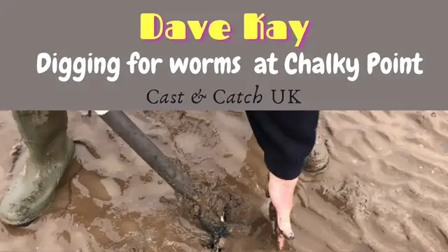 Video thumbnail for Best Fork Position for Digging Worms. Filmed at Easington, nr Kilnsea, E Yorkshire