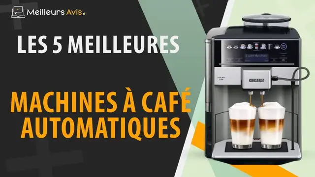 Video thumbnail for ⭐️ MEILLEURE MACHINE À CAFÉ AUTOMATIQUE - Comparatif 2023