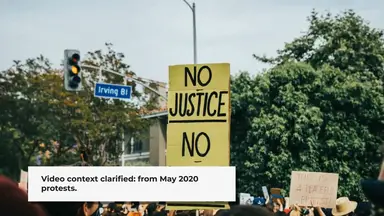 'Video thumbnail for Newsom's Fact-Check Backfires: LA Unrest Continues'