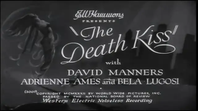 Video thumbnail for The Death Kiss (1932)