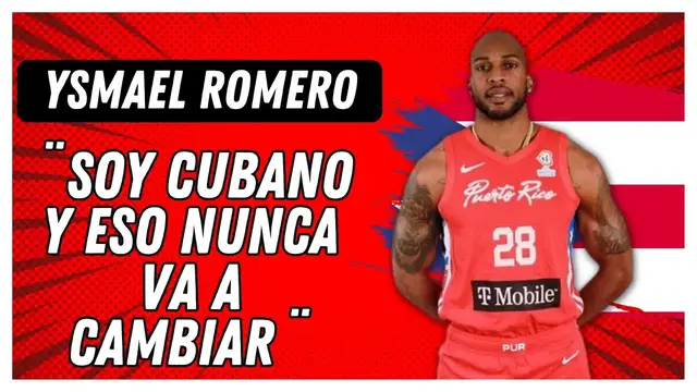 'Video thumbnail for YSMAEL ROMERO habla sobre Puerto Rico, Cuba y la FIBA WC 2023'