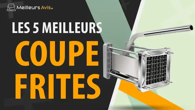 Video thumbnail for ⭐️ MEILLEUR COUPE-FRITES - Avis & Guide d'achat (Comparatif 2022)
