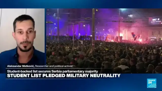 Video thumbnail for Serbian student movement eyes power after election triumph