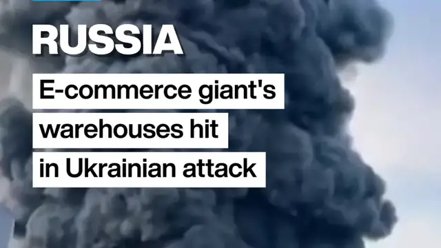 Video thumbnail for #Ukraine targets Russian #ecommerce giant's warehouses in fourth #attack