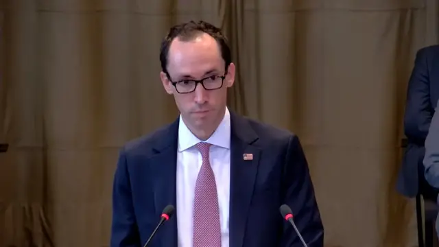Video thumbnail for United States defends Israel’s actions in Gaza at ICJ hearing