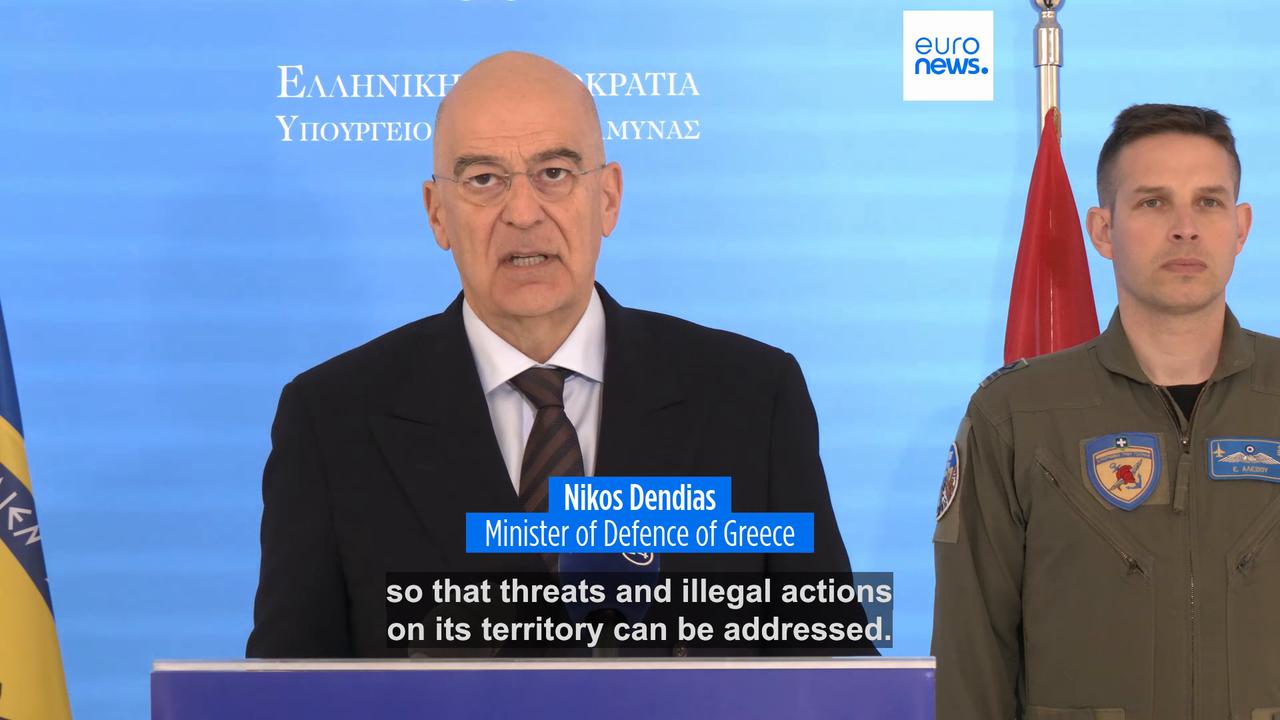 Video thumbnail for UK says it is not at war after Iranian drone strikes RAF Akrotiri base in Cyprus