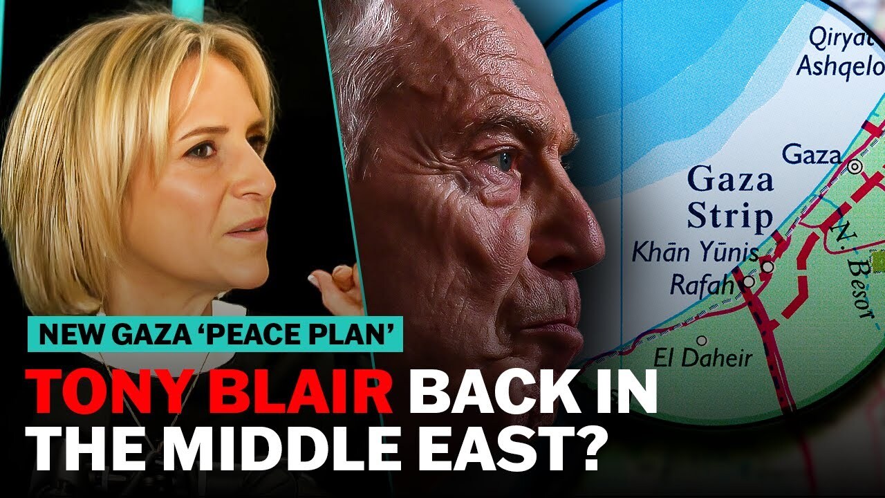 Video thumbnail for Why does Trump's Gaza Peace Plan include Tony Blair?