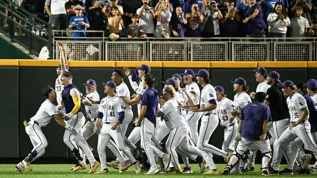 Video thumbnail for We Have Our College World Series Final Matchup