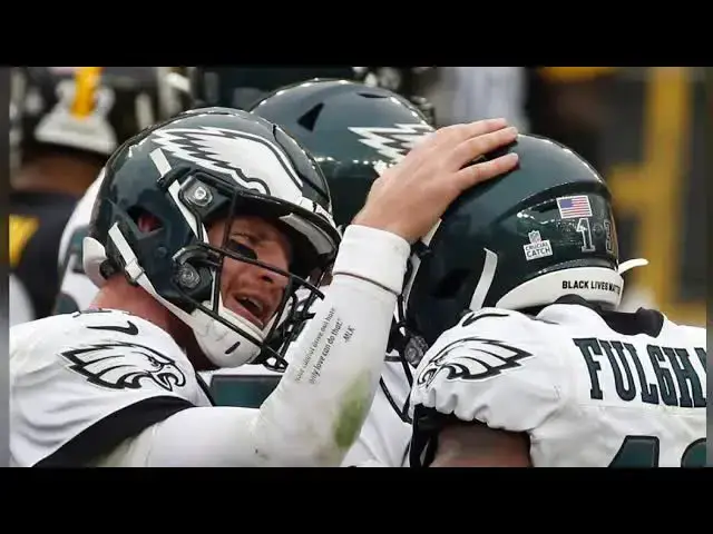 'Video thumbnail for Lord Brunson: eagles' carson wentz needs help! breakdown of struggles, travis fulgham, and coaching issues'