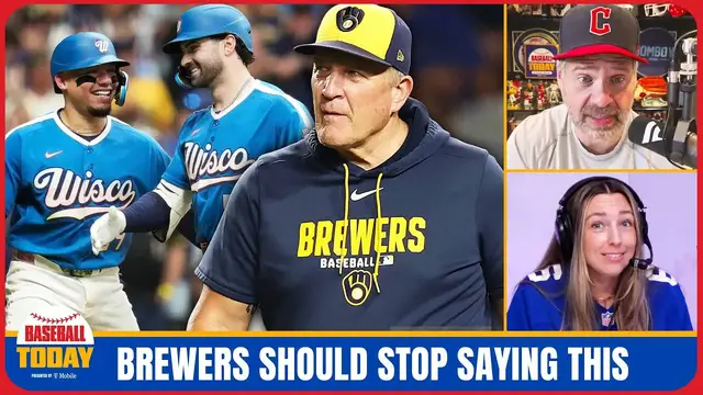 Video thumbnail for The Brewers should stop acting like underdogs? | Baseball Today