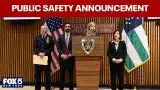 Video thumbnail for Mamdani, Hochul and Tisch security announcement: FULL VIDEO