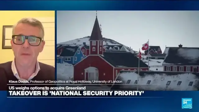 Video thumbnail for Trump Greenland threats: 'ego politics rather than geopolitics', expert says