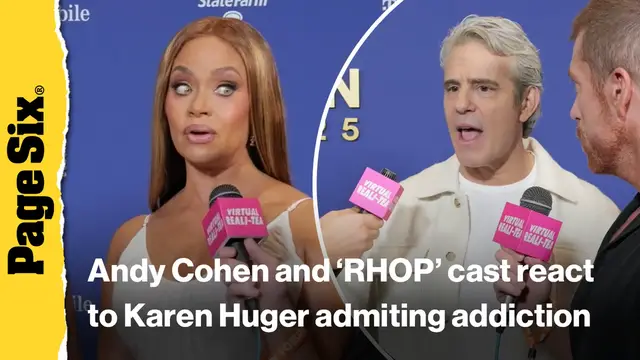 Video thumbnail for Andy Cohen and 'RHOP' cast talk Karen Huger opening up about alcohol addiction
