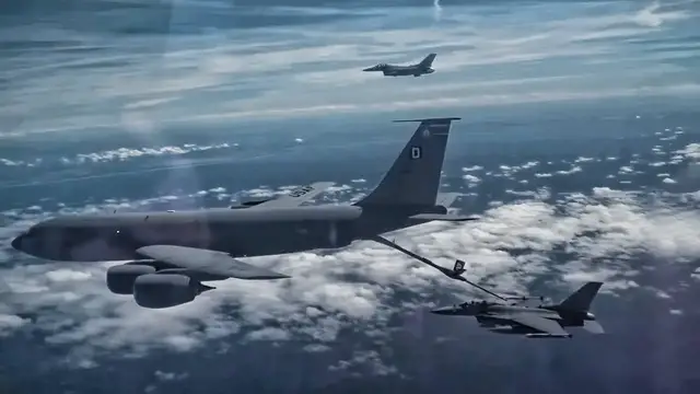 Video thumbnail for USAF Aircraft Takeoff In European Military Exercises (2018)