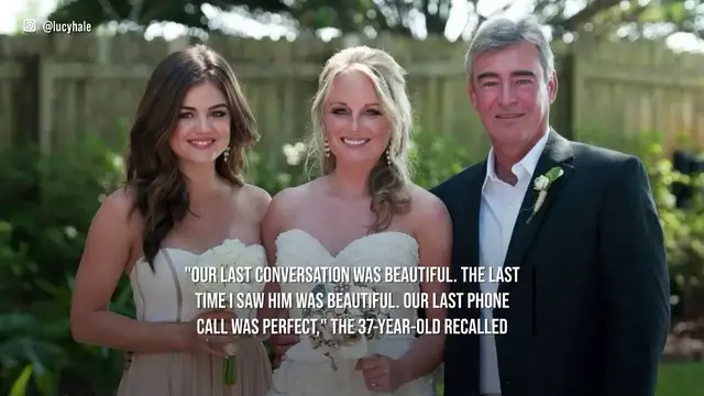 Video thumbnail for NEWS OF THE WEEK: Lucy Hale mourning death of beloved father.