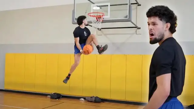 Video thumbnail for isaiah rivera: best 360 between the legs dunk ever!